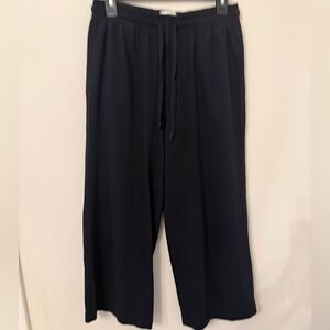 Vince Charcoal Elastic Waist Pants